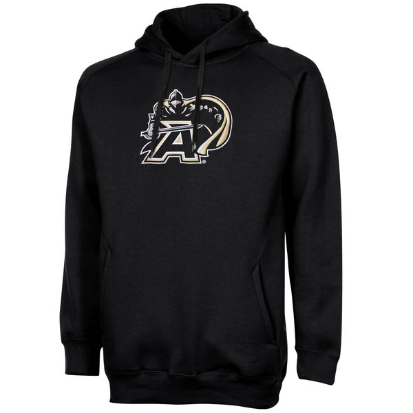 Men NCAA Army Black Knights Training Day Fleece Pullover Hoodie Black->more ncaa teams->NCAA Jersey